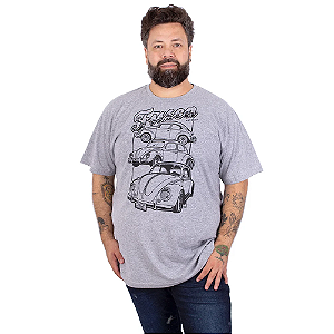 Camiseta Plus Size Fusca Versões.