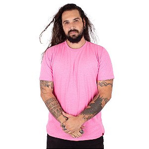 Camiseta Básica Premium Rosa Sensation.