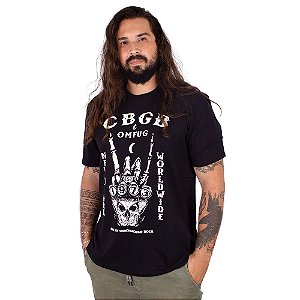 Camiseta CBGB Deadfly Preta Oficial