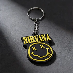 Chaveiro Nirvana Emborrachado