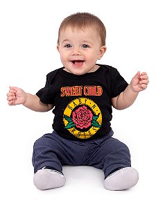 Camiseta bebe guns and roses hotsell
