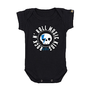 Body Bebê Kids Music Preto