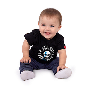 Body Bebê Kids Music Preto