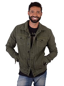 Jaqueta Masculina Verde Militar