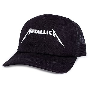 Boné Trucker Metallica Oficial