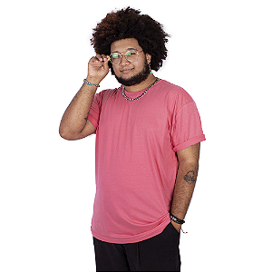 Camiseta Básica Goiaba.