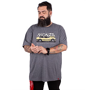 Camiseta Plus Size Monza Classic.