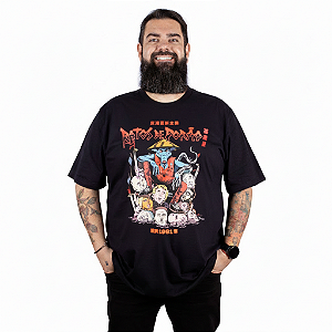 Camiseta Plus Size Ratos de Porão China High Tech Preta - Oficial