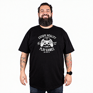 Camiseta Plus Size Escape Reality.