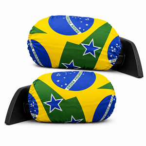 Capa de Retrovisor - Bandeiras do Brasil