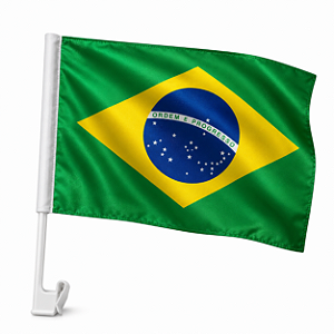 Bandeira do Brasil - Janela Automóvel