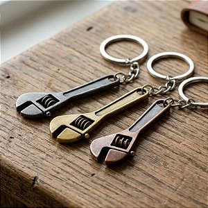 Chaveiro Metal - Chave Inglesa Ajustável