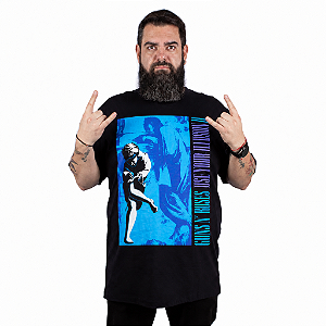 Camiseta Plus SIze Guns N' Roses Use Your Illusion 2 Preta - Oficial