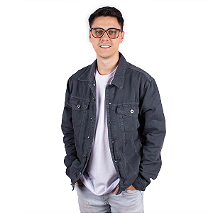 Jaqueta Masculina Cinza - Chumbo