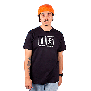 Camiseta Meu Filho é Diferente - Preta.