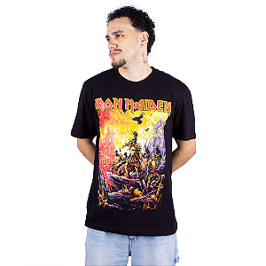 Camiseta Iron Maiden Alexander The Great - Oficial