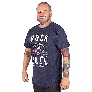 Camiseta Plus Size Guitarra Power.