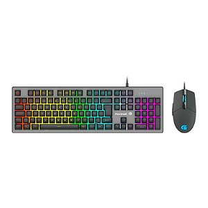 Kit Teclado + Mouse Fortrek Ranger Rainbow ABNT2 70551