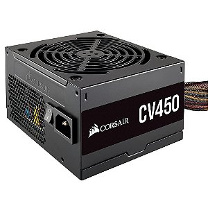 Fonte Corsair CV450 450W, 80 Plus Bronze, CP-9020209-BR