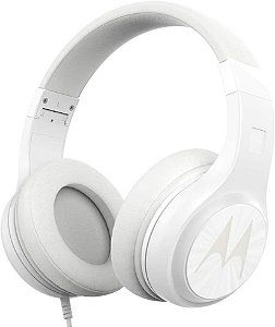 Headphone Motorola Pulse 120, Com Microfone, branco