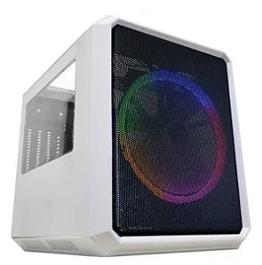 Gabinete Gamer Kmex Microcraft  IV Branco - CG-04RC