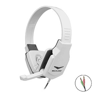 Headset Gamer Multilaser Branco PH364