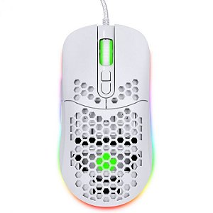 Mouse Gamer Vinik Void Branco 7600DPI