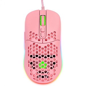 Mouse Gamer Vinik Void Rosa 7600DPI