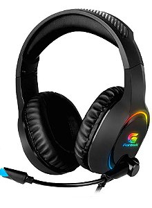 Headset Gamer Fortrek Holt, RGB, Drives 50mm