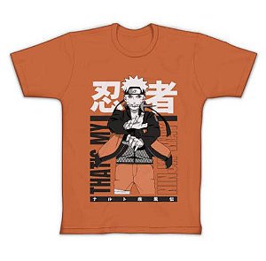 Camiseta Clube Comix Naruto Laranja