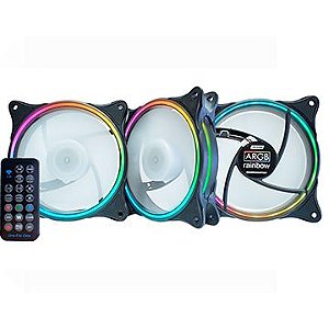 Kit Cooler ARGB Kmex Gaming AKAAD1, 3 fans, 120mm