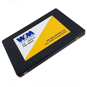 SSD Win Memory 120GB, SATA III, Leitura 560MB/s, Gravação 540MB/s