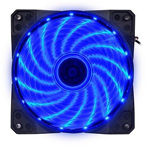 Cooler Bluecase LED Azul BF-23B, 120mm