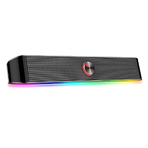 Caixa de Som Redragon Adiemus Soundbar Gamer, 6W RMS, RGB