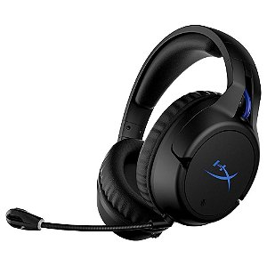 Headset Gamer HyperX Cloud Flight Wireless , Preto/Azul