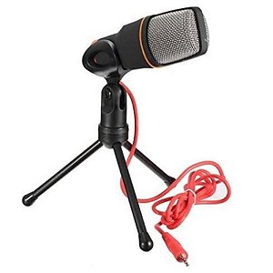 Microfone Condensador Mymax MFVS-MICDP2/BK