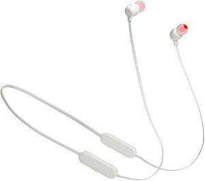 Fone de Ouvido Intra Auricular Bluetooth JBL Tune 125BT, Com Microfone, Branco