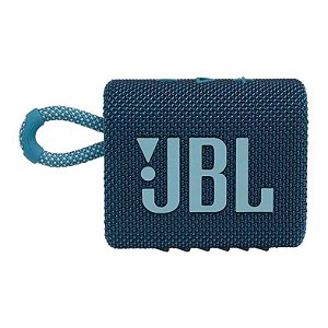 Caixa de Som JBL GO 3, Bluetooth, 4.2W RMS, À Prova D´Água, Azul Marinho