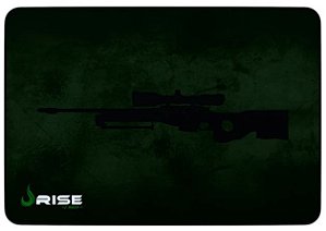 Mousepad Gamer Rise Sniper Verde, MP20B, 42 X 29 cm