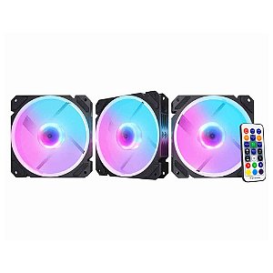 Kit Cooler ARGB Kmex Gaming AACA, 3 fans, 120mm