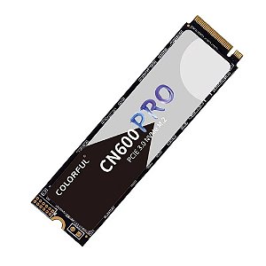 SSD Colorful CN600 Pro 256GB, M.2, 2280, Leitura 3200MB/s, Gravação 1200MB/s
