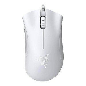Mouse Gamer Razer Deathadder Essential, 5 Botões, 6400DPI, Branco