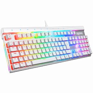 Teclado Gamer Mecânico Revenger Blacklion TE-BKL004, Switch Blue, RGB