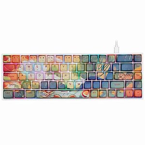 Teclado Gamer Mecânico Revenger Blacklion TE-BKL002, Switch Brown, RGB