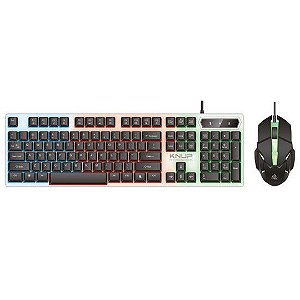 Kit Teclado + Mouse Knup Madset TE124 ABNT2