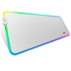 Mousepad Gamer Havit 858 RGB MP118, 80 X 30 cm, Branco