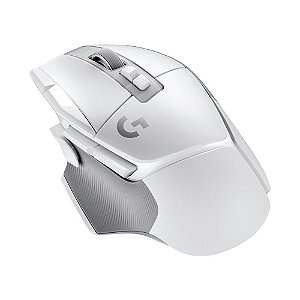 Mouse Gamer Logitech G502X Branco s/fio Lightspeed, 13 Botões, Recarregável, 25600 DPI
