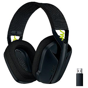 Headset Gamer Sem Fio Logitech G435, Lightspeed e Bluetooth, Dolby Atmos, USB, PC, PS4, PS5, Mobile, Drivers 40mm, Preto