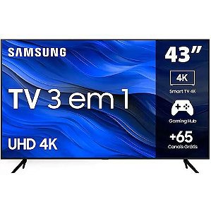 Smart TV Samsung 43" UHD 4K 43CU7700