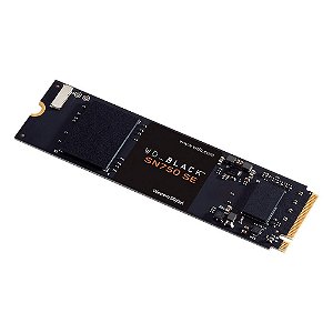 SSD WD Black SN750 SE 250GB, M.2, NVMe, PCIe Gen4, Leitura 3200MB/s, Gravação 1000MB/s